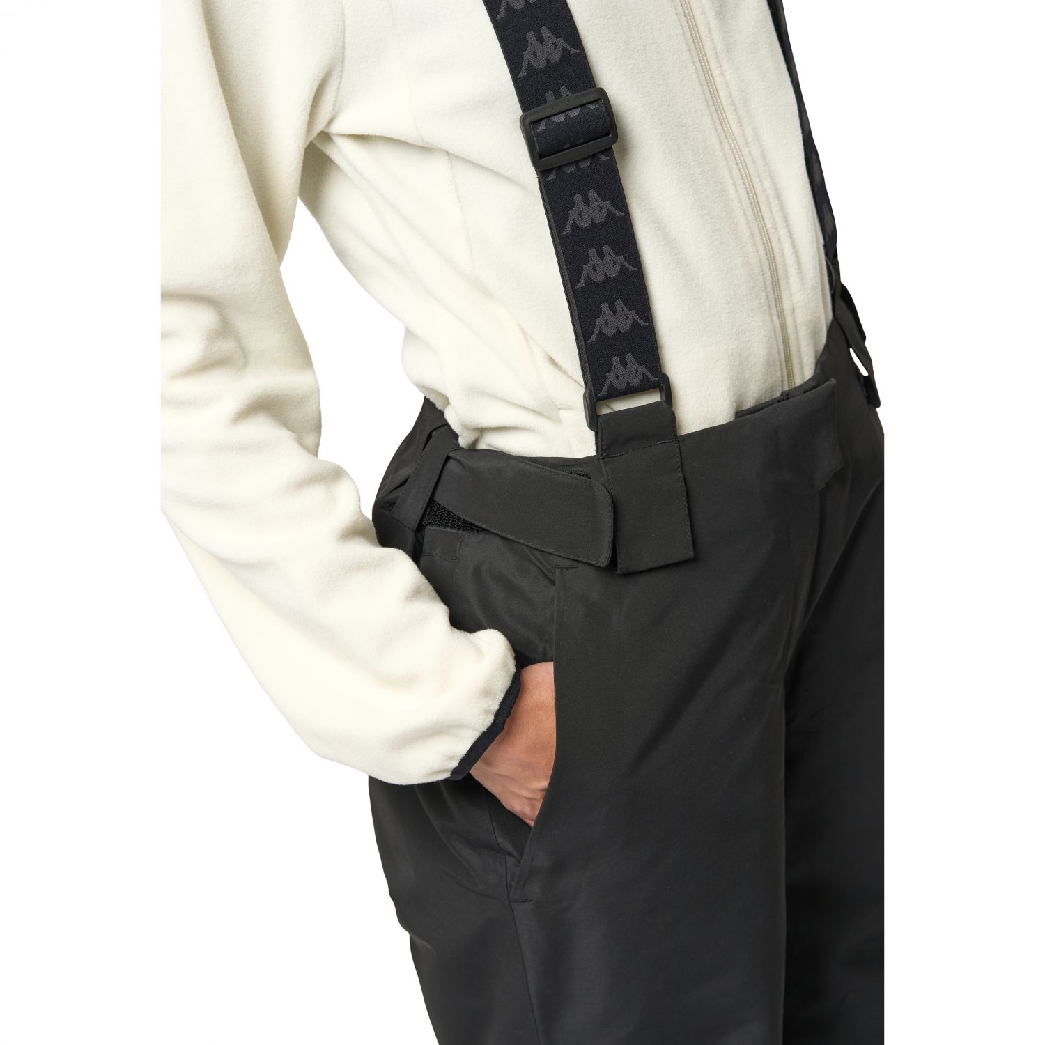 Kappa Naviasy, pantalones de esquí, mujer, negro