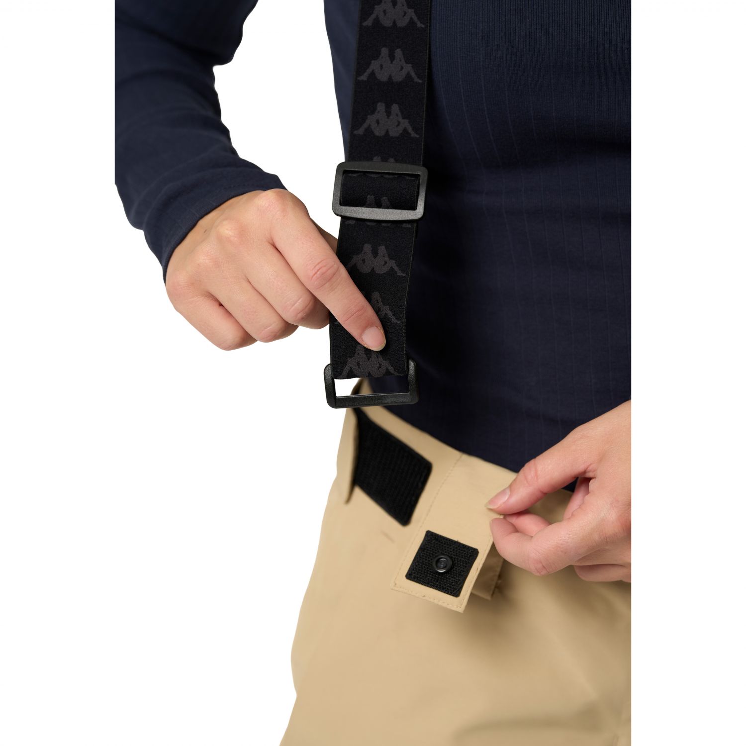Kappa Naviasy, ski pants, women, beige sabbia