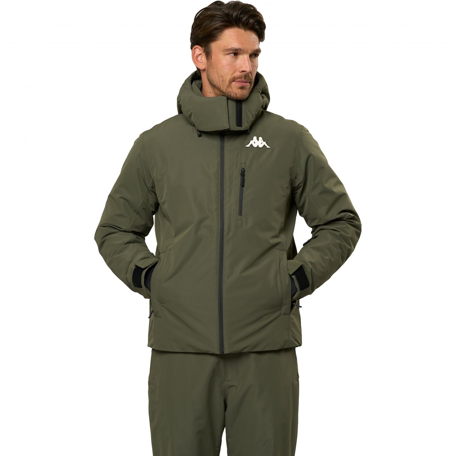 Kappa Scaniv, ski jacket, men, green africa
