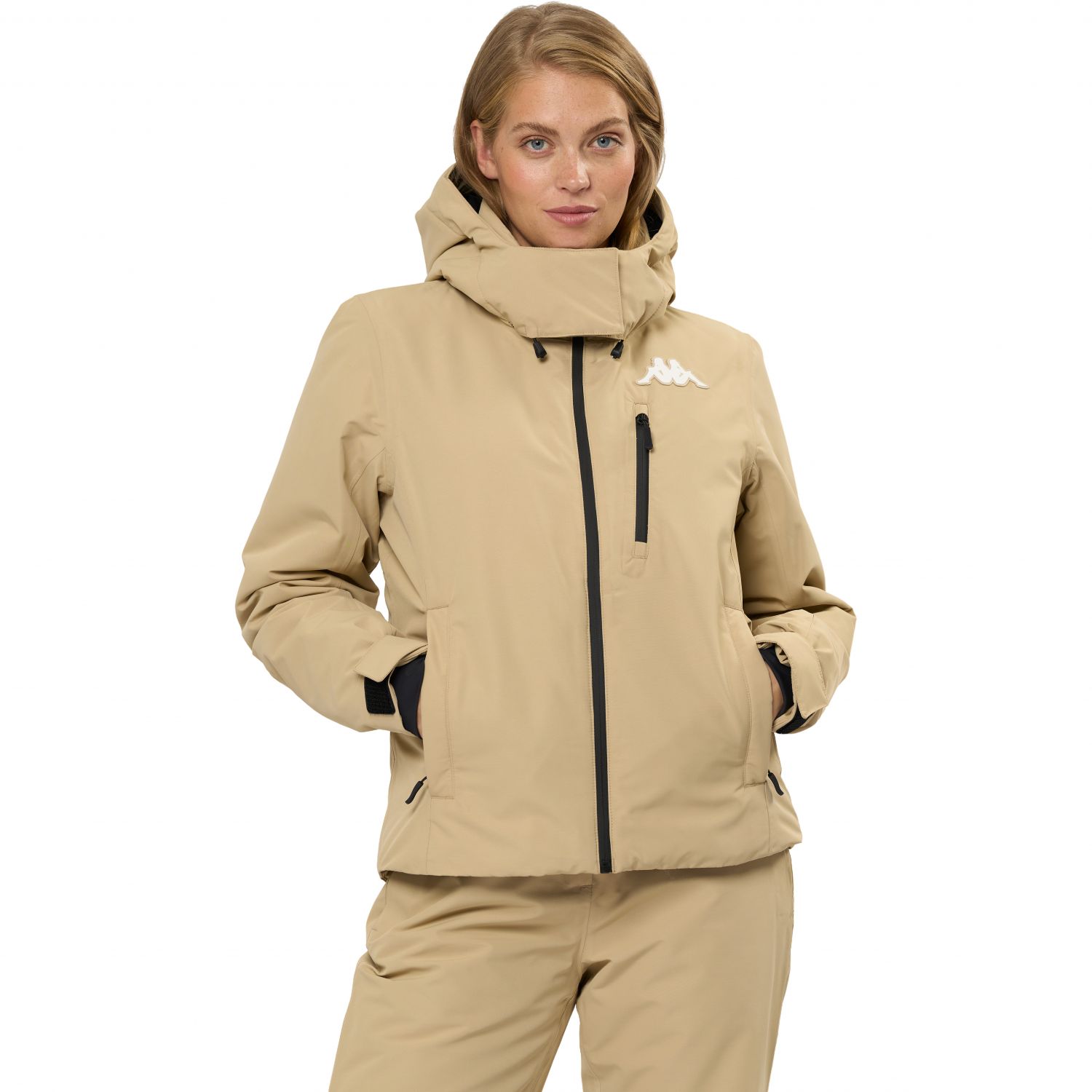 Kappa Scanivy, Skijakke, Dame, Beige Sabbia