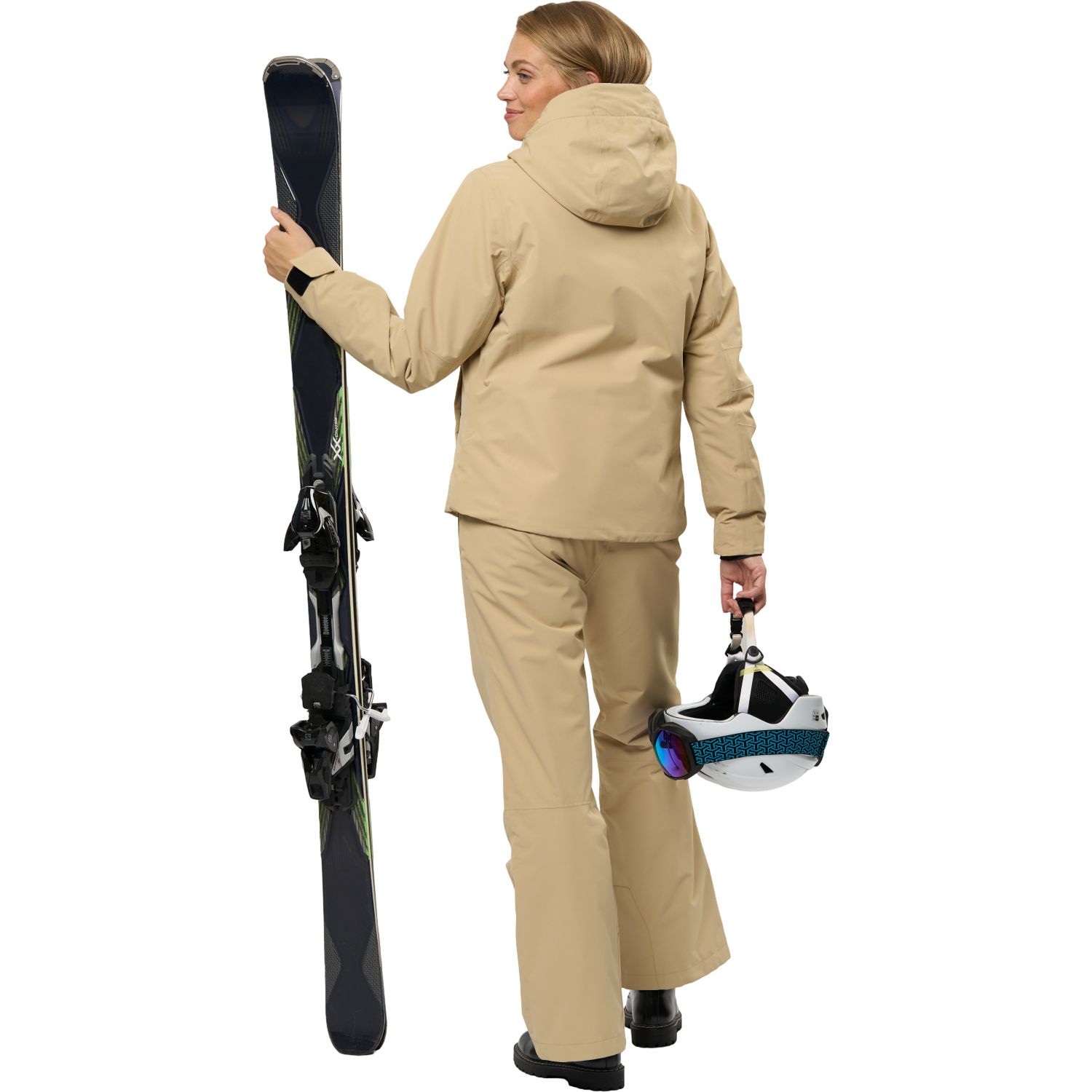 Kappa Scanivy, Skijakke, Dame, Beige Sabbia