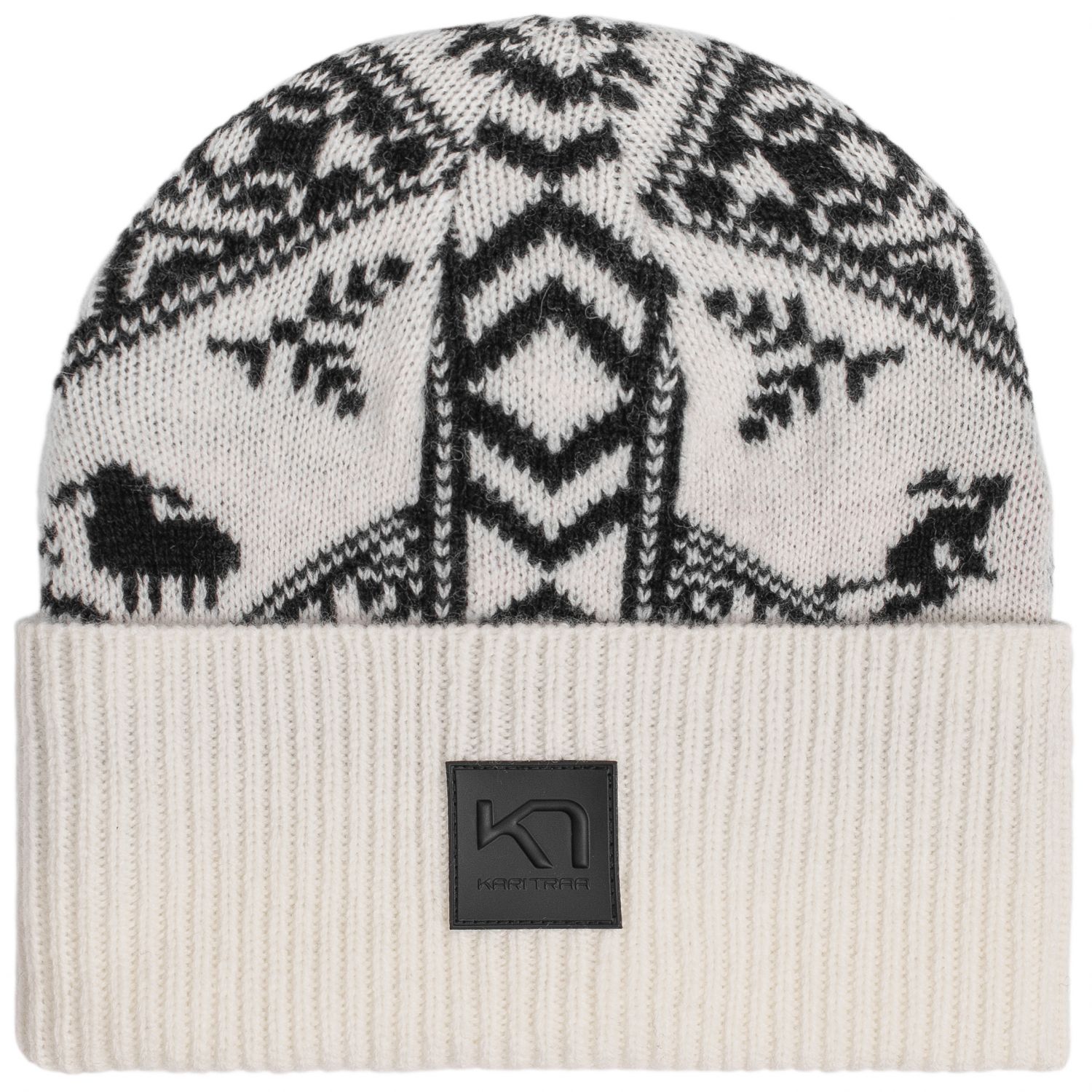 Kari Traa Saga Knit, bonnet, femme, noir/blanc