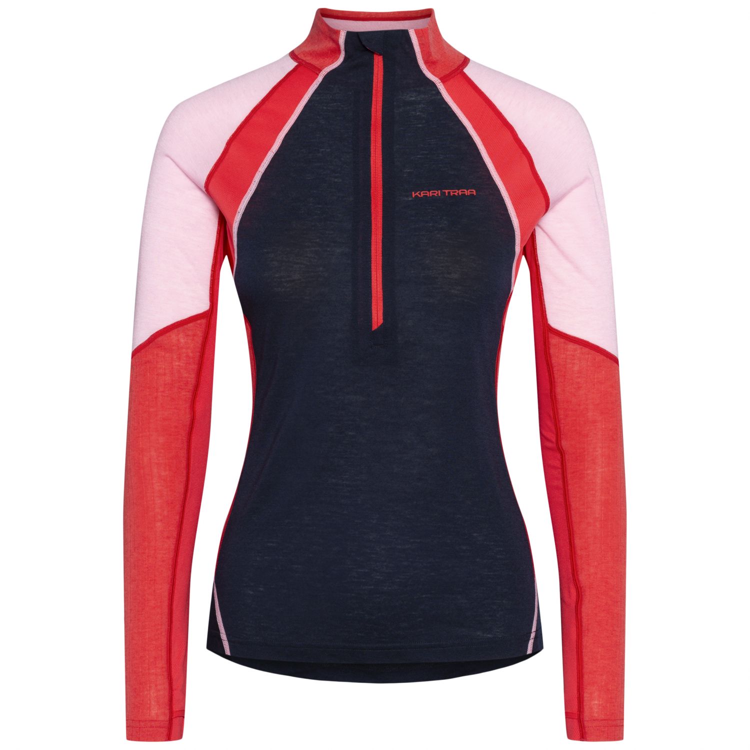 Kari Traa Alma HZ, thermoshirt, dame, donkerblauw