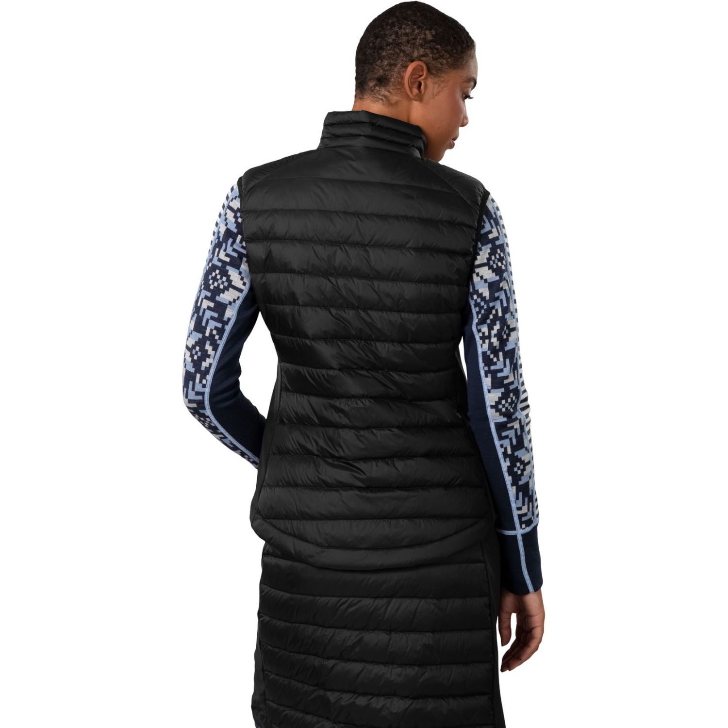 Kari Traa Emilie Down Vest, gilet in piuma, donna, nero