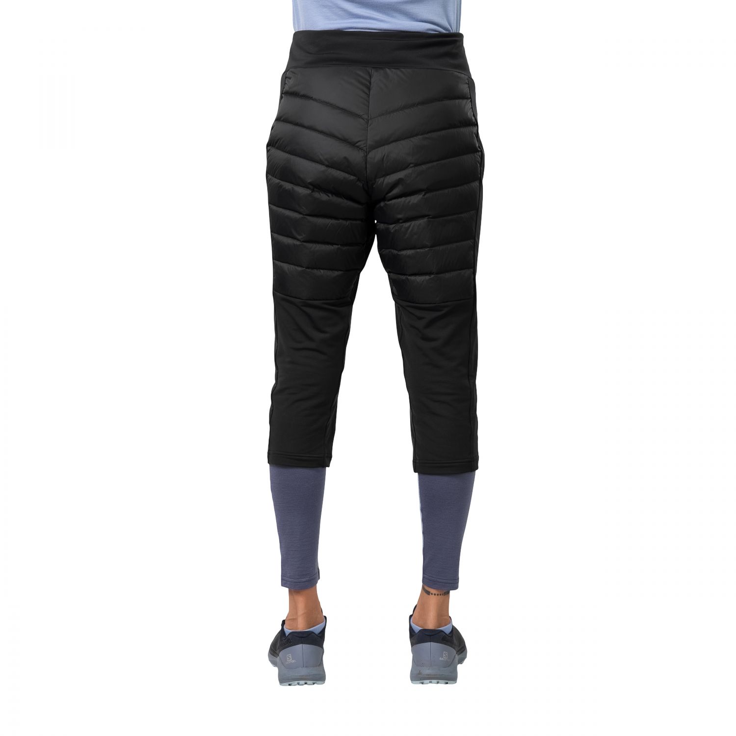 Kari Traa Emilie High Waist, 3/4 lyžiarske spodky dámske, čierne