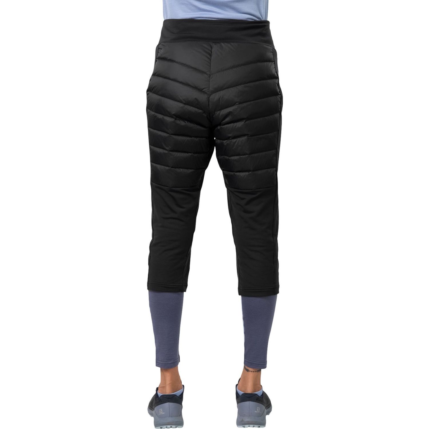 Kari Traa Emilie High Waist, 3/4 skiunderbukser, dame, sort
