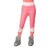 Kari Traa Emilie High Waist, pantaloni in piuma 3/4 da donna, rosa