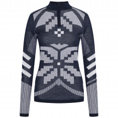 Kari Traa Faith HZ, maglia intima da sci, donna, blu scuro