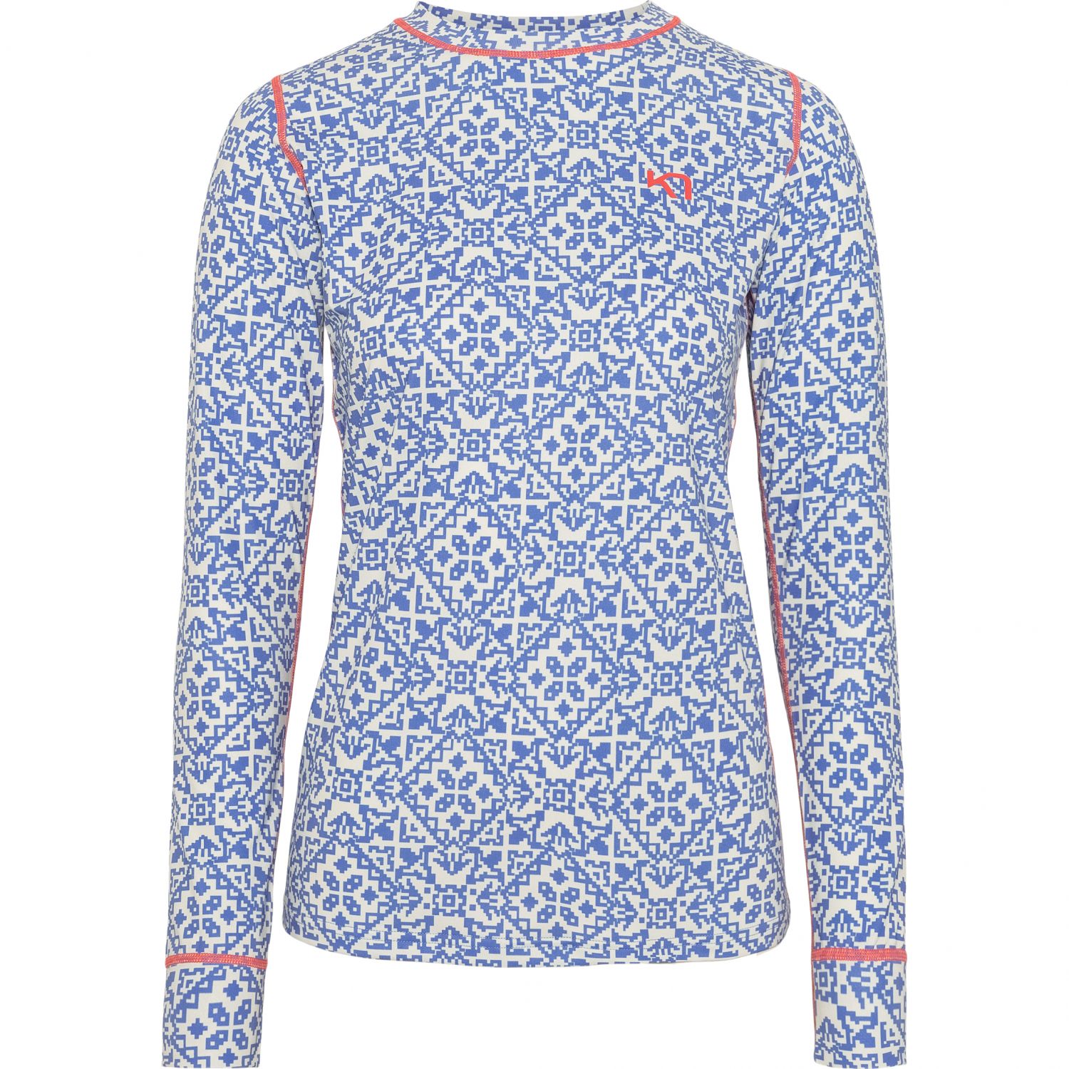 Kari Traa Fryd, maglia intima da sci da donna, blu chiaro