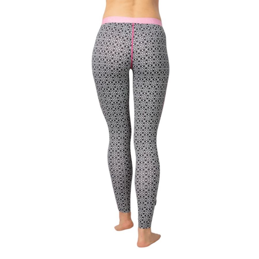 Kari Traa Fryd, thermobroek, dames, zwart/wit