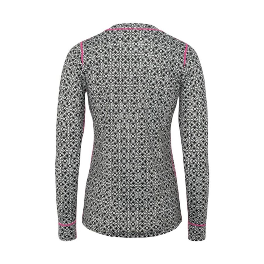 Kari Traa Fryd, thermoshirt, dames, zwart/wit