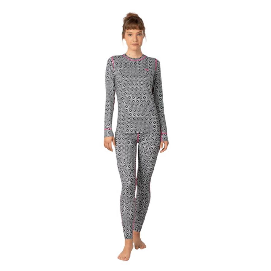 Kari Traa Fryd, thermoshirt, dames, zwart/wit