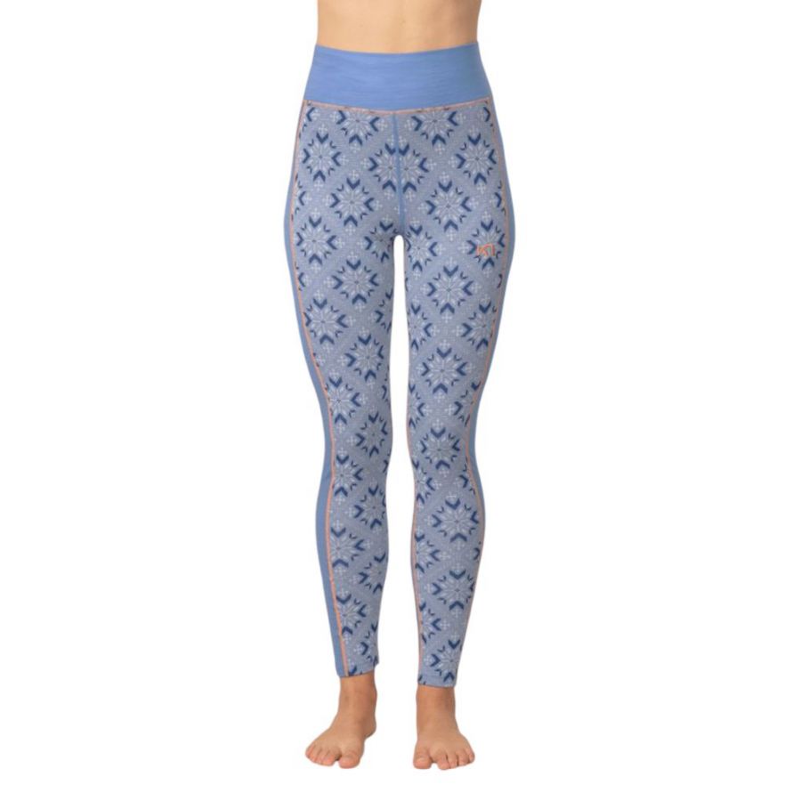 Kari Traa Iselin, base layer pants, women, sea