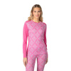 Kari Traa Iselin, base layer top, women, bright pink