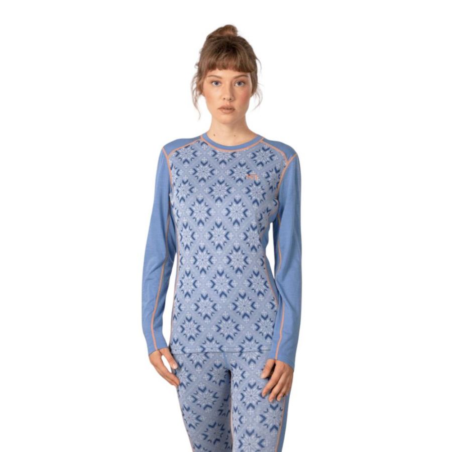 Kari Traa Iselin, base layer top, women, sea