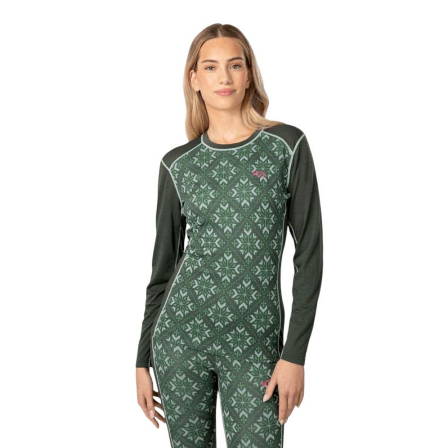 Kari Traa Iselin, base layer top, women, thyme