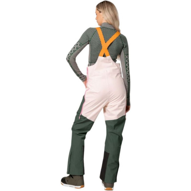 Kari Traa Johanne Bib, ski pants, women, thyme