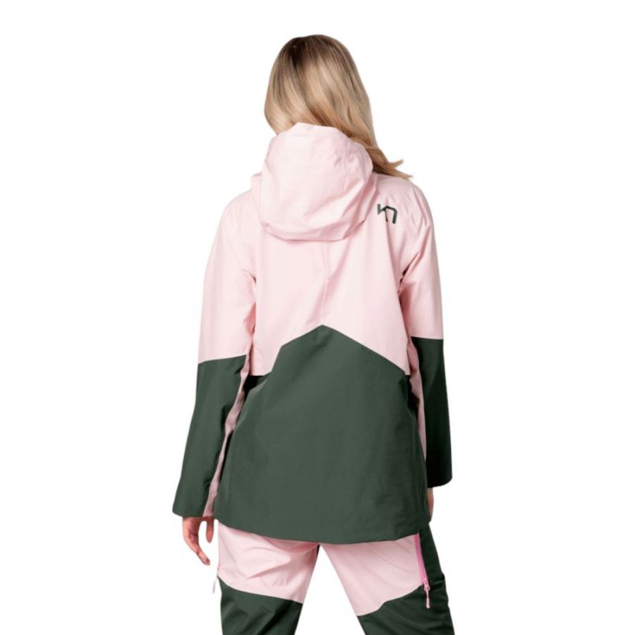 Kari Traa Johanne, veste de ski, femme, rose