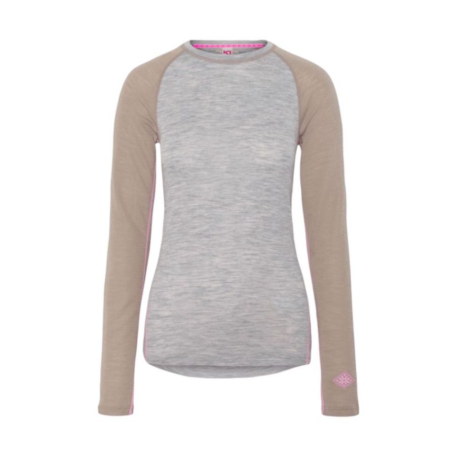 Kari Traa Kaia, set, women, light grey melange