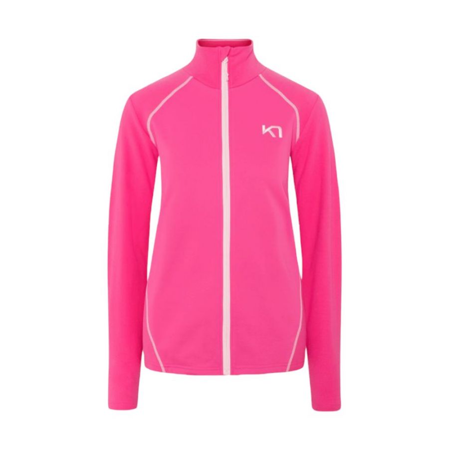 Kari Traa Kari, fleece jacket, women, bright pink