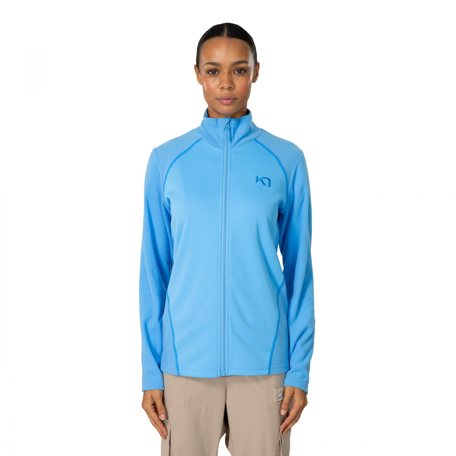 Kari Traa Kari F/Z Fleece, fleecová mikina, dámska, modrá