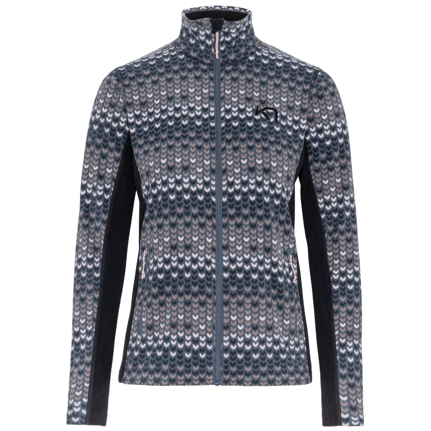 Kari Traa Olga Fleece, chaqueta polar, mujer, gris