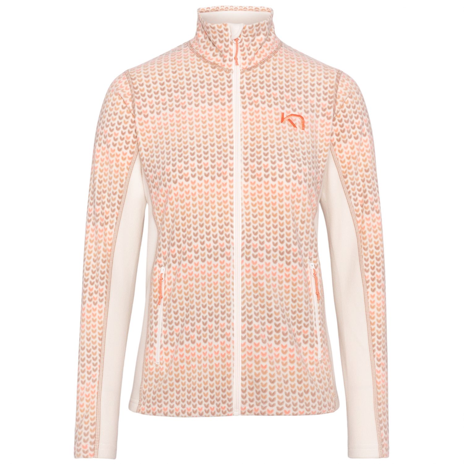 Kari Traa Olga Fleece, fleecejakke, dame, nwhite