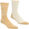 Kari Traa Ragna, hiking socks, women, 2 pair, straw