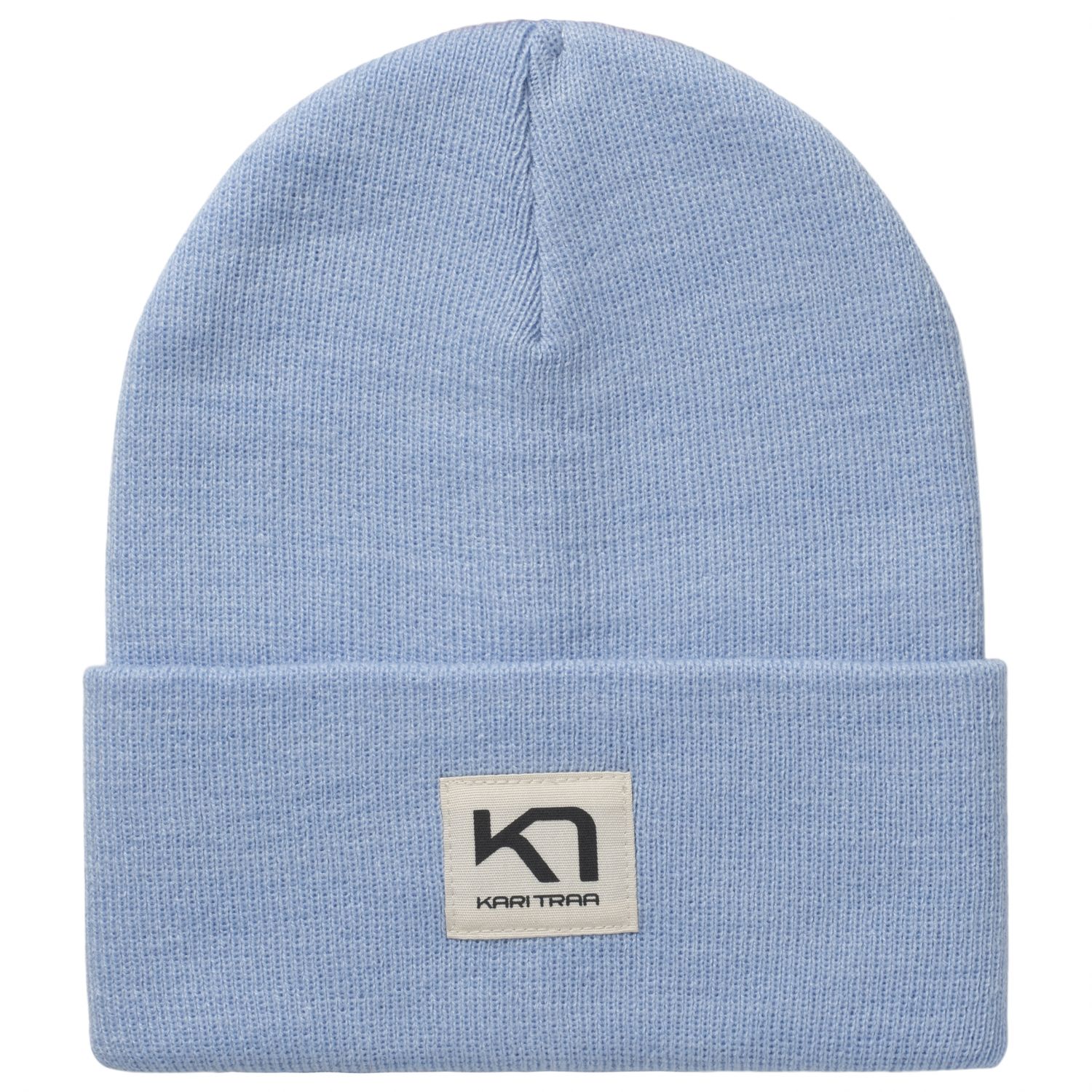 Kari Traa Røthe, bonnet, bleu clair