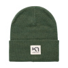 Kari Traa Røthe, bonnet, femme, vert foncé