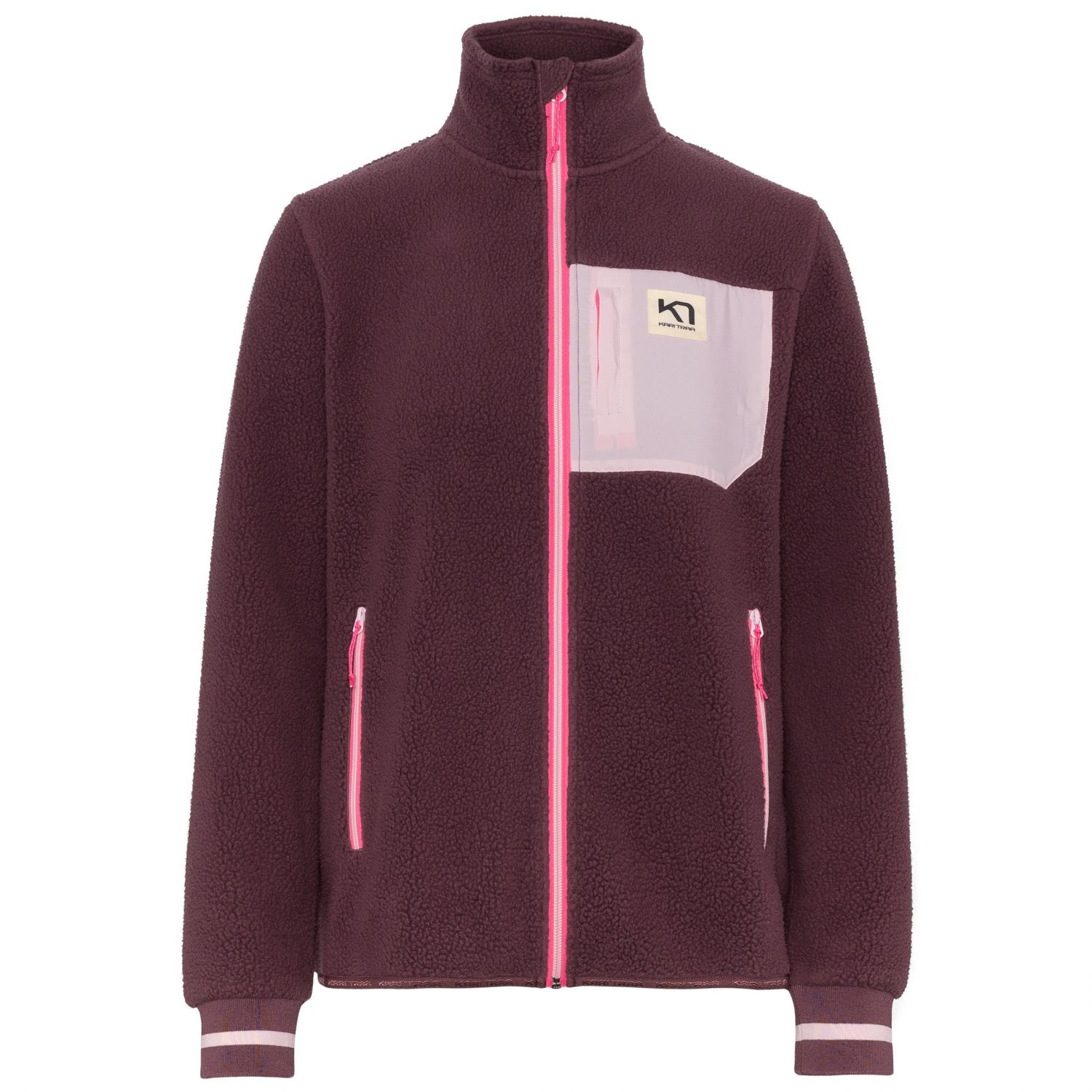 Kari Traa Røthe Midlayer, fleecová bunda, dámska, cocoa