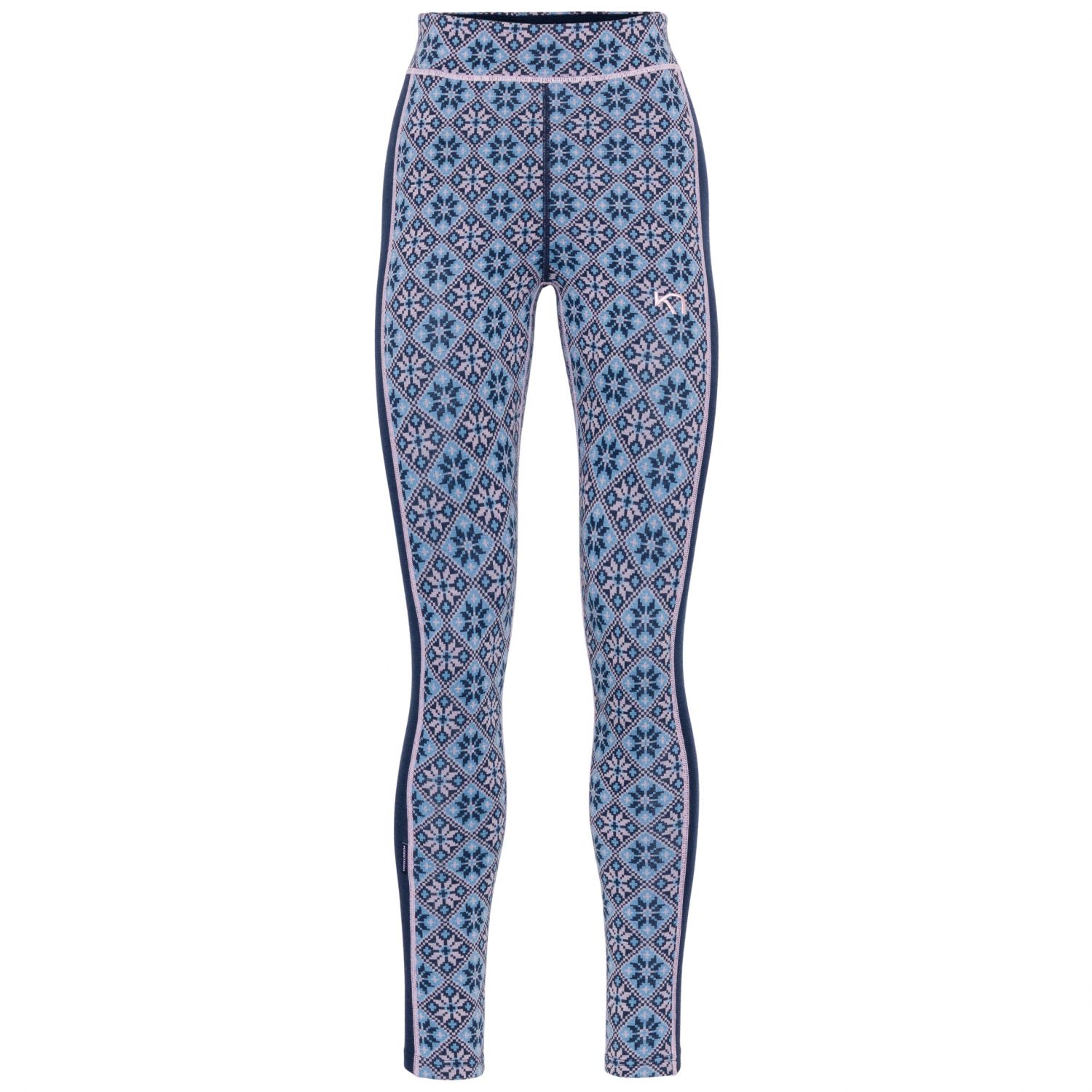Kari Traa Rose High Waist, lyžiarske spodky, dámske, modrá