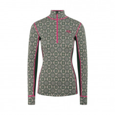 Kari Traa Rose H/Z, haut thermique, femme, vert