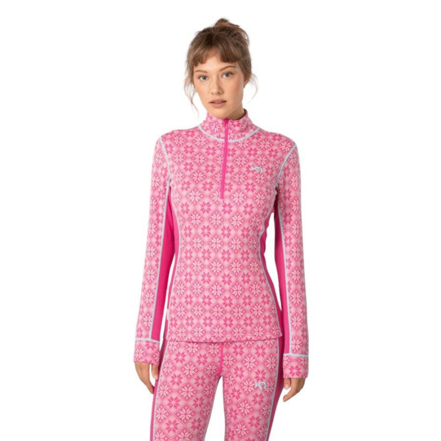 Kari Traa Rose H/Z, koszulka termoaktywna, damska, pink