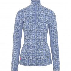 Kari Traa Rose H/Z, maglia intima da sci da donna, blu chiaro