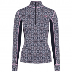 Kari Traa Rose H/Z, maglia intima da sci, donna, blu scuro