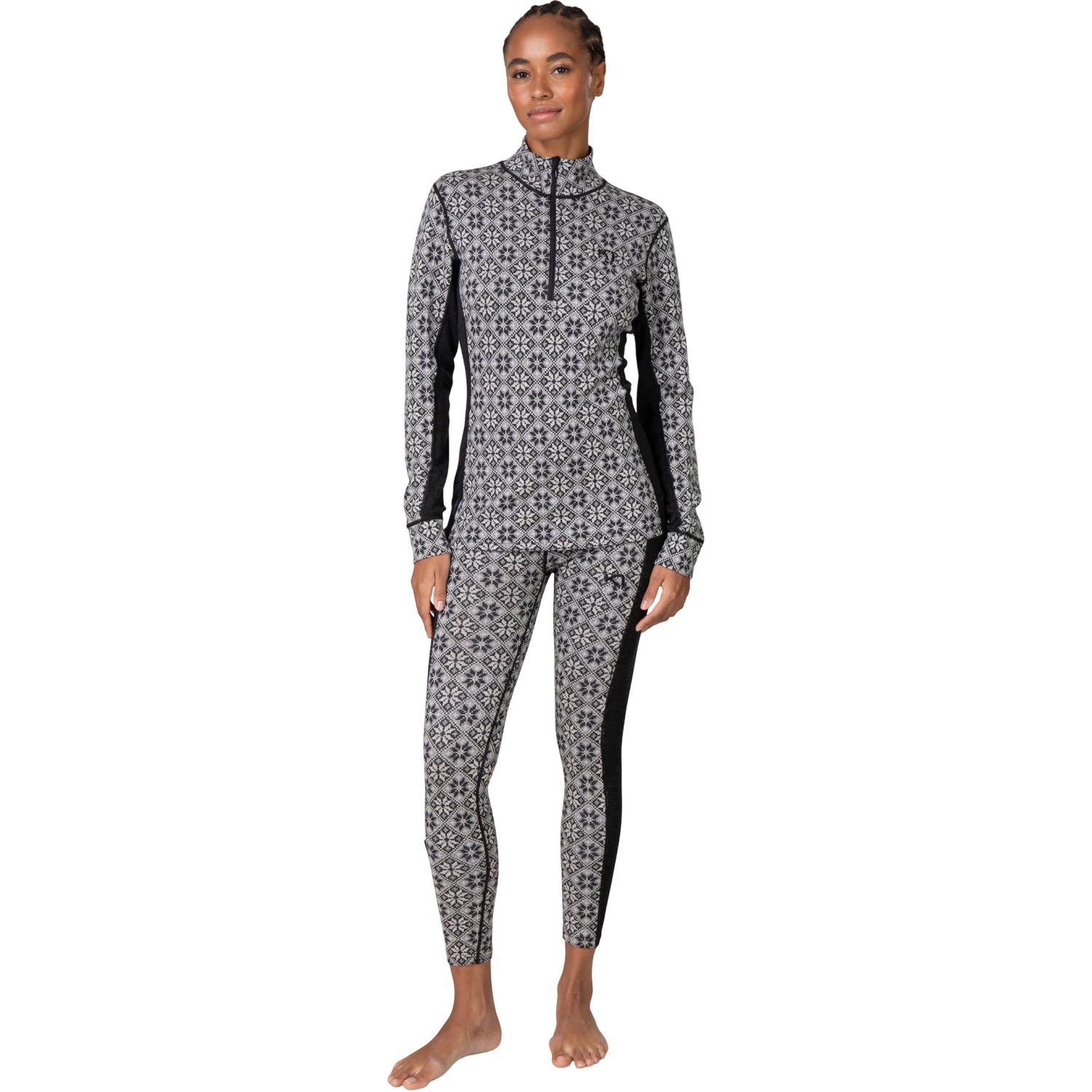 Kari Traa Rose H/Z, maillot thermique, femmes, noir