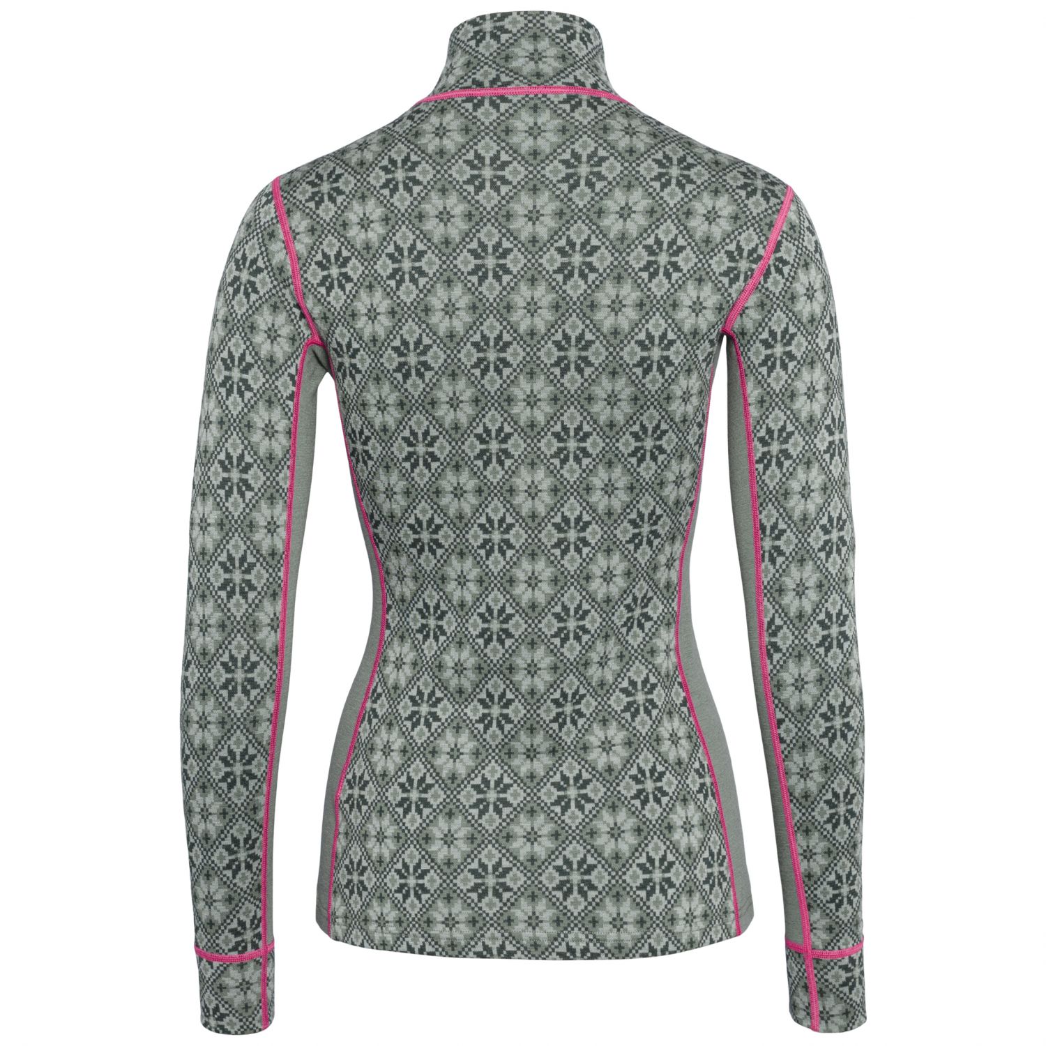 Kari Traa Rose H/Z, thermoshirt, dame, groen