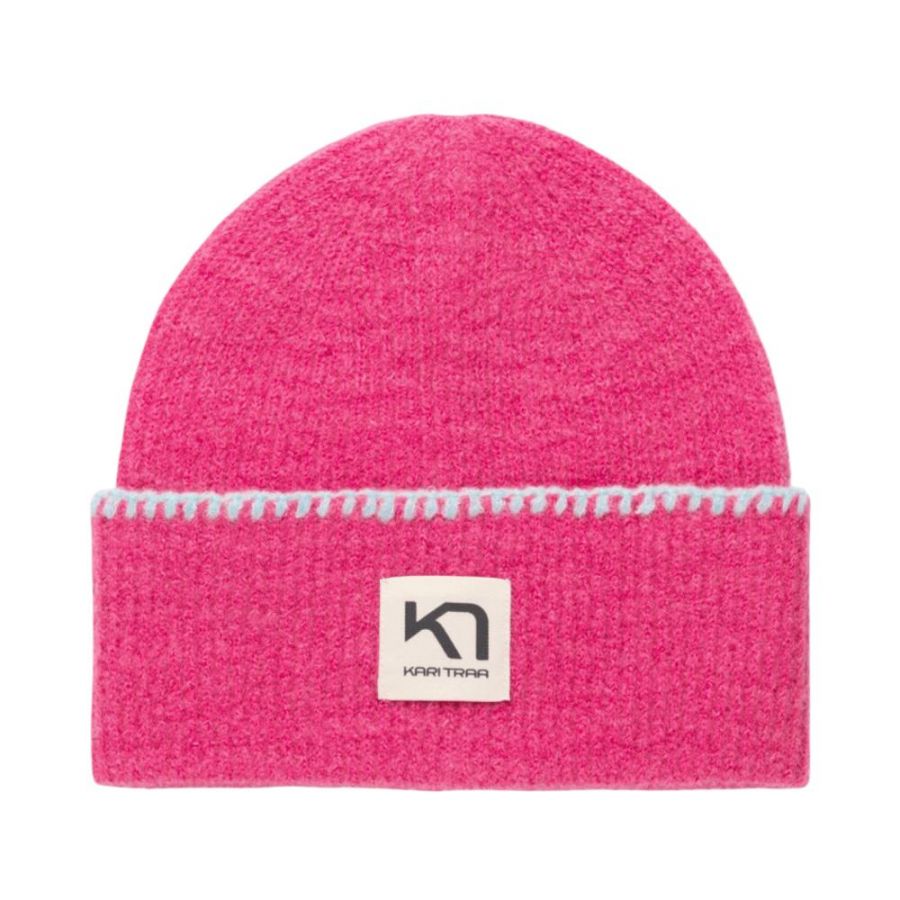 Kari Traa Rothe, beanie, bright pink