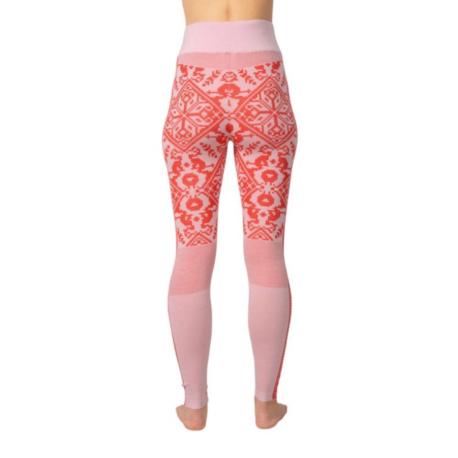 Kari Traa Saga, collant thermique, femme, rouge