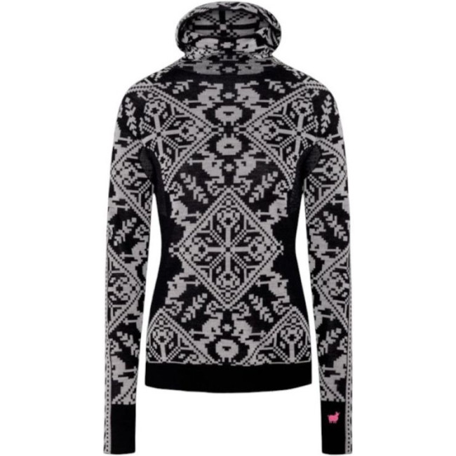 Kari Traa Saga Hood, base layer top, women, black