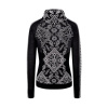 Kari Traa Saga Hood, tricou interior pentru schi, femei, negru