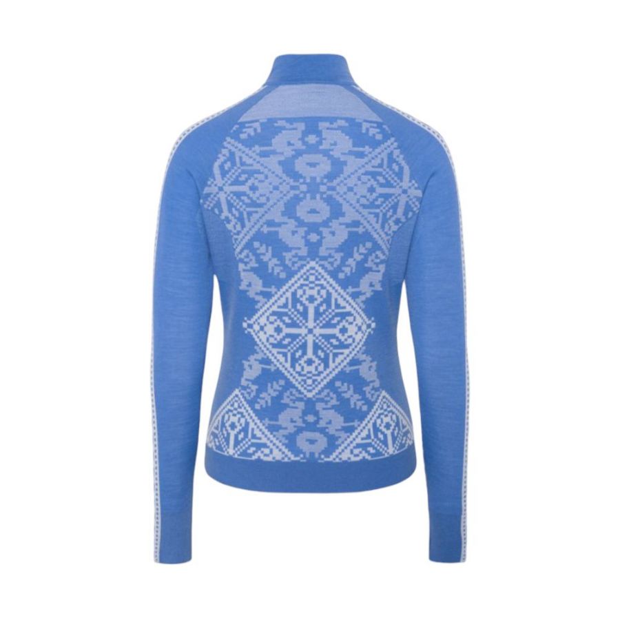 Kari Traa Saga HZ, camiseta térmica, mujer, azul