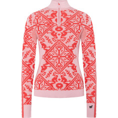 Kari Traa Saga HZ, camisola interior de esqui, vermelho