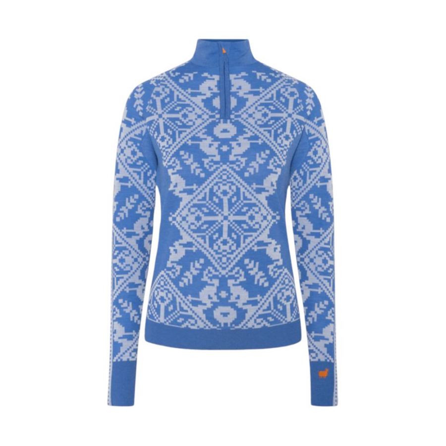 Kari Traa Saga HZ, haut thermique, femme, bleu