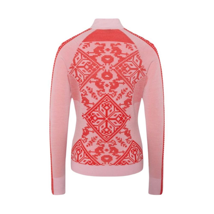 Kari Traa Saga HZ, haut thermique, femme, rouge