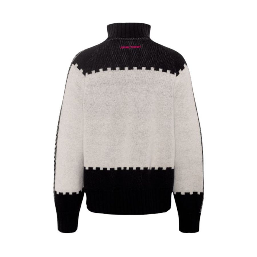 Kari Traa Saga Knit, sudadera, mujer, negro/blanco