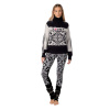 Kari Traa Saga Knit, sudadera, mujer, negro/blanco
