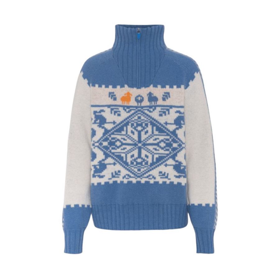 Kari Traa Saga Knit, Tröja, Dam, Blå