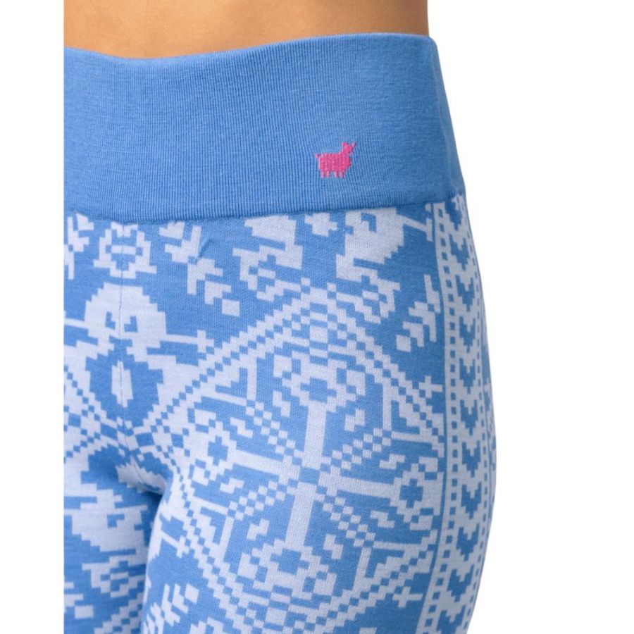 Kari Traa Saga, leggings termici, donna, blu